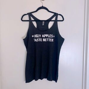 Brooklyn Cider House NY Ugly Apples Taste Better Tank Top